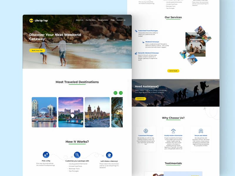 Personalized Tourism Packages: Easy Customization, Memorable Experiences